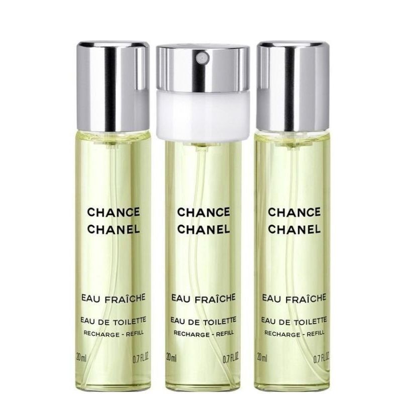 CHANEL Chance Twist  Spray Eau De Toilette Refill  3x20ml07oz  Beauty   Personal Care  Amazoncom