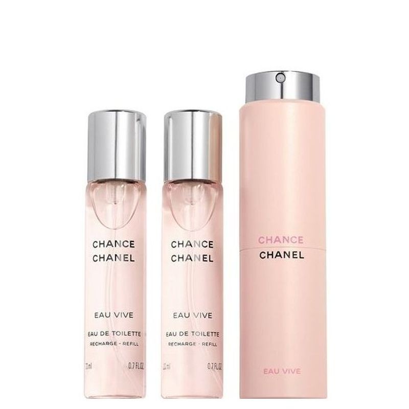 Zuidelijk zweep Wrijven Chanel Chance Eau Vive Eau De Toilette Twist & Spray - Gleek